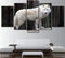 Tableau Loup Nature